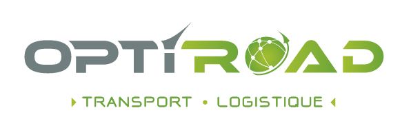 Optiroad - Transport & logistique - logo vert + baseline
