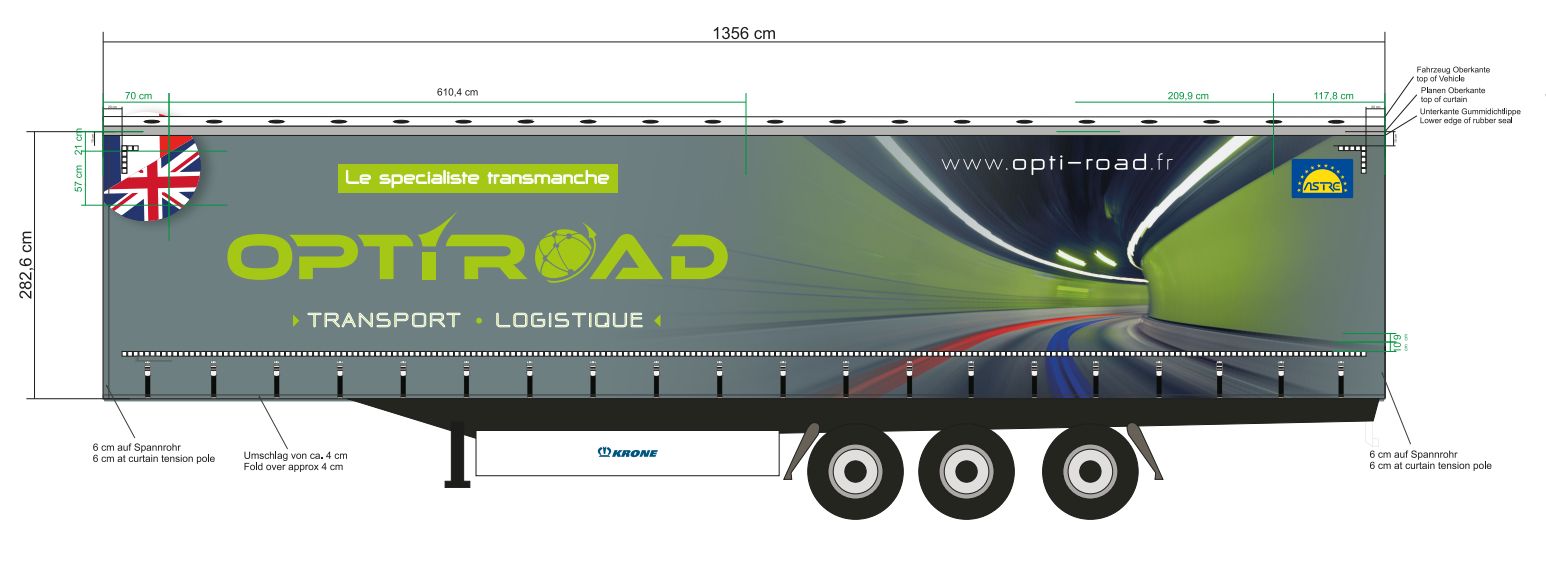 Optiroad - Transport & logistique - actualités - bâche camion